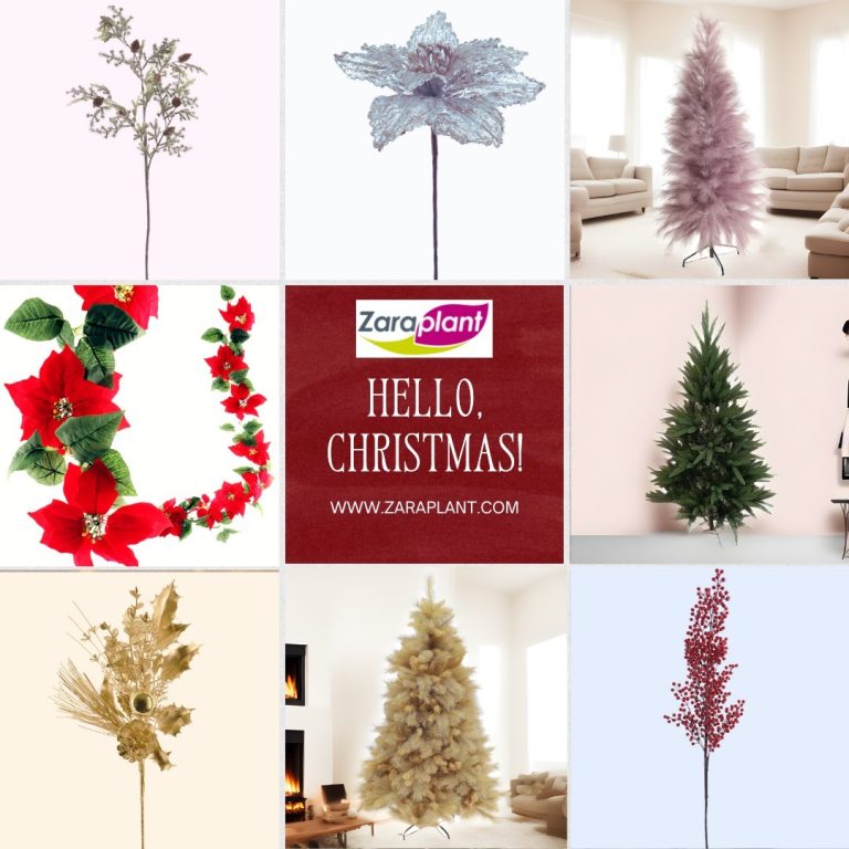 Instagram-🎄✨ ¡Vive la Navidad con la Decoración Perfecta de ZARAPLANT! ✨🎄 zaraplant flores plantas artificiales