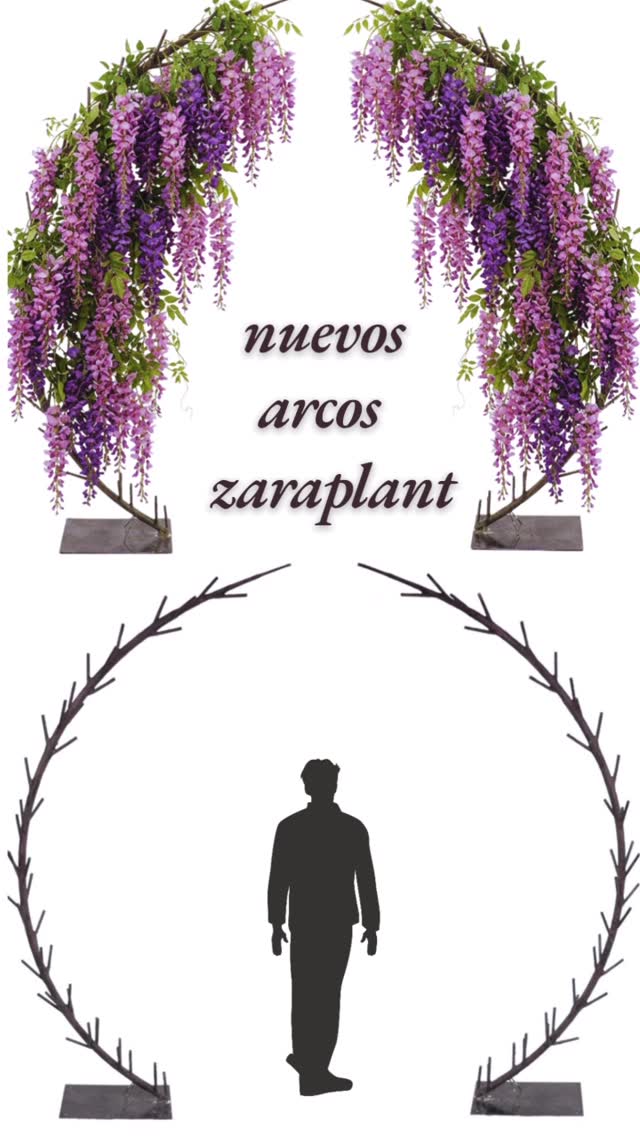 Instagram-¿Buscas el arco perfecto para tu evento? zaraplant flores plantas artificiales