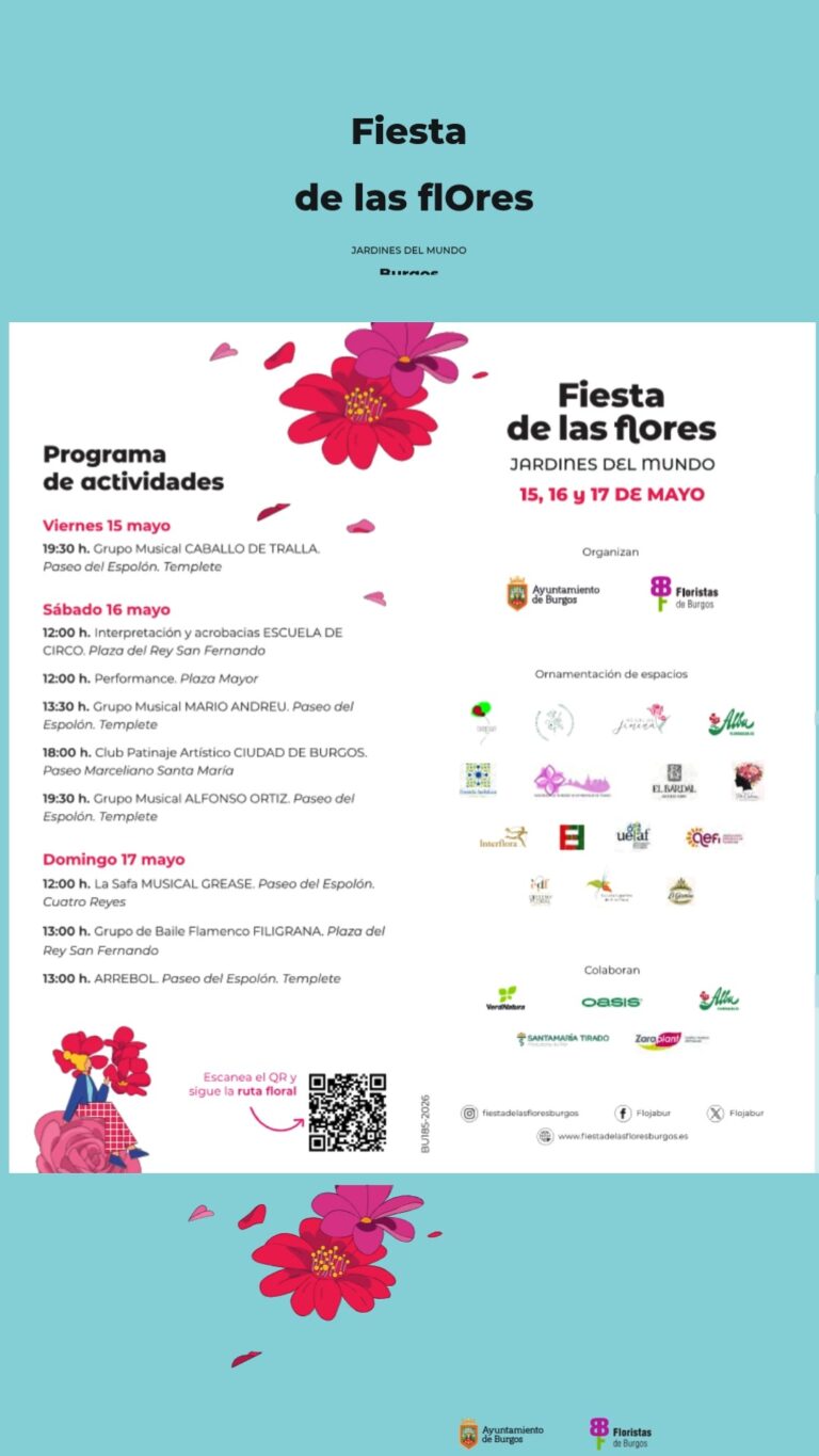 Instagram-🌍🌷 Burgos se convierte en un jardín del mundo. zaraplant flores plantas artificiales