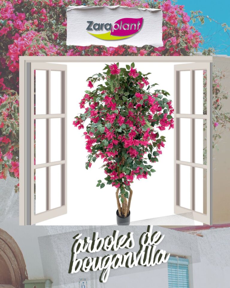 Instagram-🌸 Bouganvilla artificial. La tendencia que está en todos lados. zaraplant flores plantas artificiales
