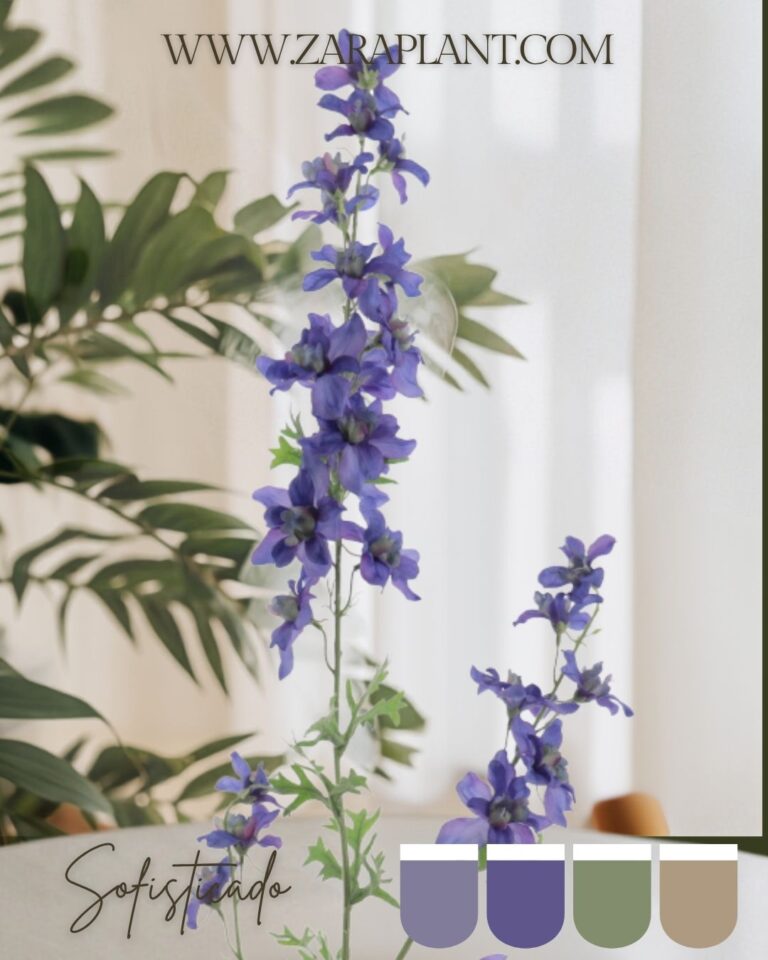Instagram-💜 Spoiler: no necesita agua, ni sol, ni que le hables bonito (aunque puedes). zaraplant flores plantas artificiales